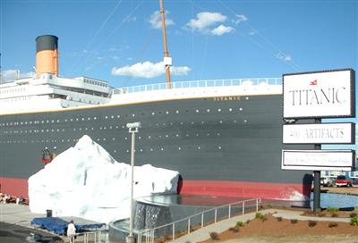 En bild på den nya Titanic